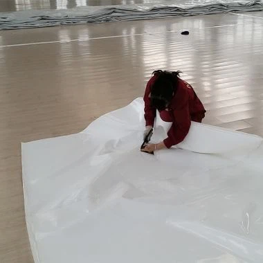 Obdélníkové dvojité membránové zásobníky na bioplyn